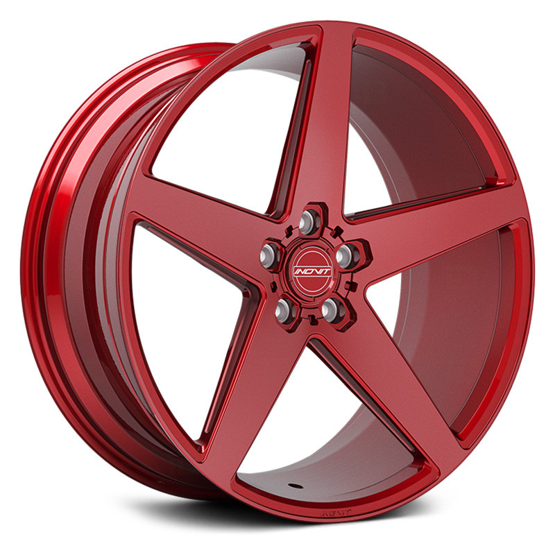 INOVIT® YSM-096 ROTOR Wheels - Candy Red Rims