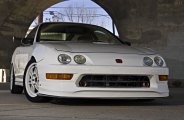 White on White: Bespoke Acura Integra with Stylish Exterior Tweaks