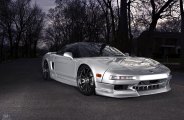 Stylish Spaceship: Gray Acura NSX Goes Through Transformation