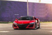 Red Acura NSX With Custom Body Accents Is Gorgeous to Look At