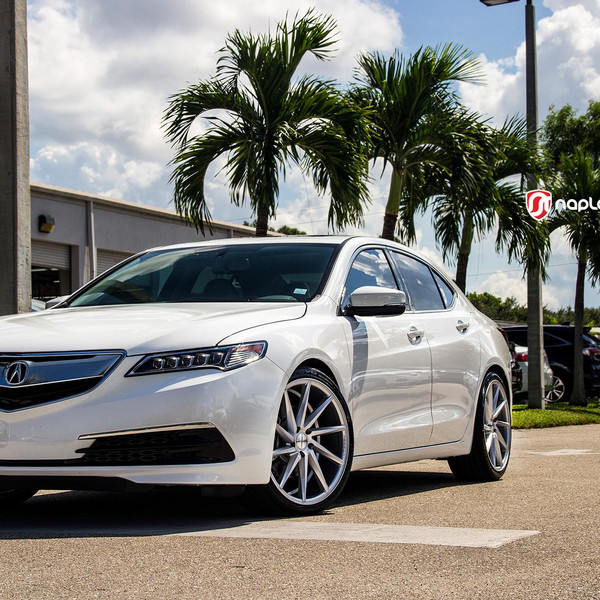 Vossen VVSCVT Custom Wheels on Acura TLX - Photo by Vossen