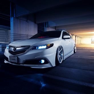 Acura TLX with Custom Body Kit - Photo by Vossen