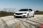 Automotive Eye- Candy: White Acura TLX Gets Custom Mesh Grille