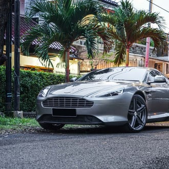 Custom Grille on Aston Martin - Photo by Vossen