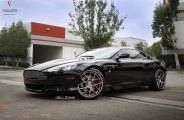 Vellano Wheels Do the Magic on Black Aston Martin DB9