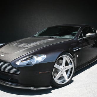 Aston Martin Vantage With Carbon Fiber Accents - Photo by Exclusive Motoring