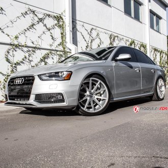Stanced Audi A4 B8 with Wide Fenders and Avant Garde Rims —   Gallery