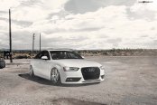 White Audi A4 Gets Subtle Improvements