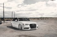 White Audi A4 Gets Subtle Improvements