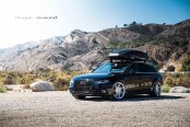 Tuning Touches That Change Everything: Custom Black Audi A4 Wearing Silver Blaque Diamond Wheels