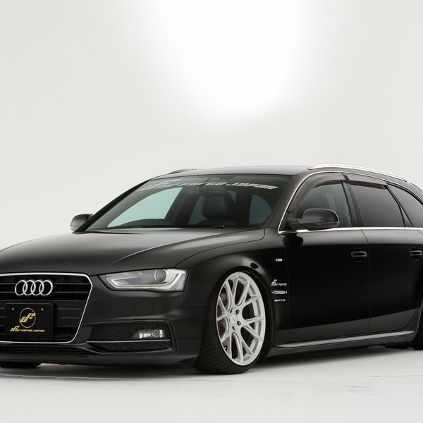 Custom Black Matte Audi A4 - Photo by Vossen