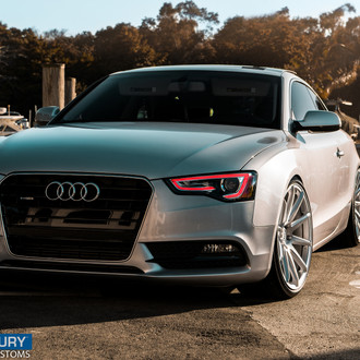 Red Eyed Audi A5 Coupe - Photo by XO Luxury