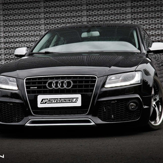 A Touch of Class on Black Audi A5 Quattro with Custom Accessories