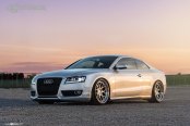 Not Your Ordinary Audi A5: Silver Ride with Custom LED Headlights