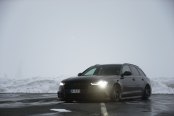 Dominating All-black Audi A6 Avant With Air Suspension And ROtiform Rims