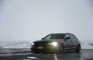 Dominating All-black Audi A6 Avant With Air Suspension And ROtiform Rims