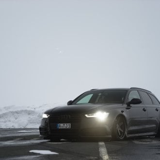 Jaw Dropping Check Out This Custom Audi A6 Avant Bleu Wow - 1bp03u0