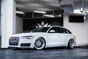Exterior Upgrades Taking White Audi A6 to Another Level