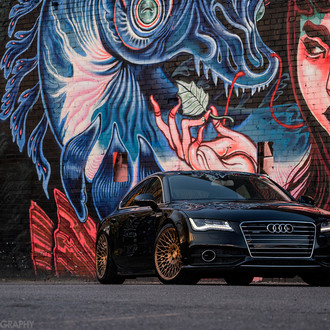 Dark Bronze Multi Spoke Wheels by Avant Garde on Audi A7