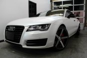 Avalanche of Affluence: Customized White Audi A7