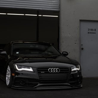 Audi A7 Quattro Rocking a Set of Vossen Wheels Fitted with Red Brake ...