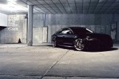 Drop of Luxury: Black Audi A8 With Air Suspension and ADV1 Custom Wheels