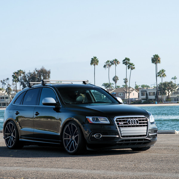 Rotiform SPF Custom Wheels on AUDI Q5 With Air Lift - Photo by Rotiform