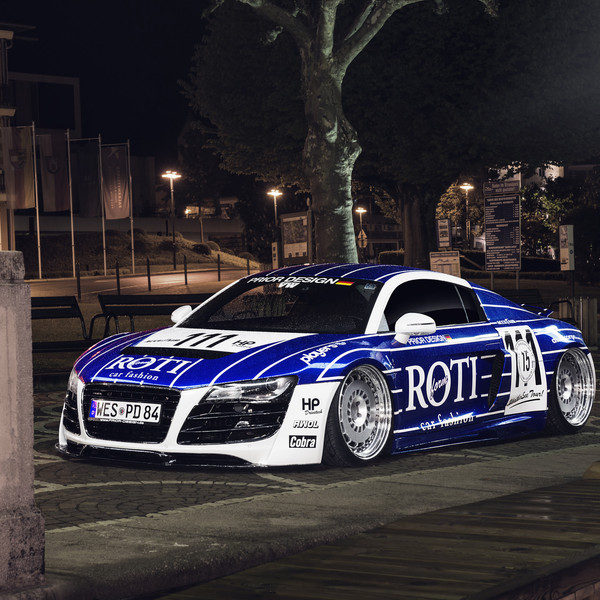 The Rotiform Boss Audi R8 on Forged CCV Rims - Photo by Rotiform
