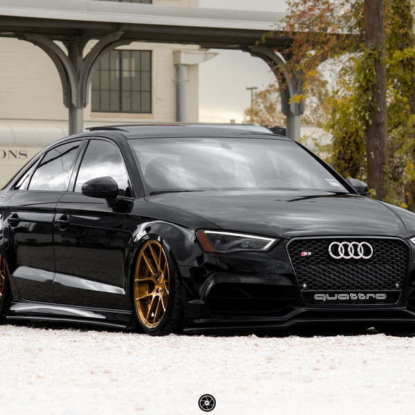 Audi S3 Quattro Flushed To The Ground - Photo by Avant Garde