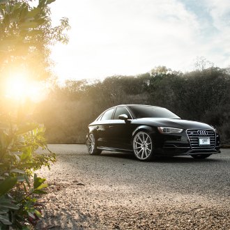 Lowered and Blacked Out Audi S3 Quattro Boasting Custom Body Work ...