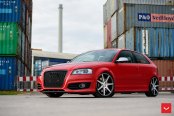 Compelling Red Audi S3 Spruced up by Aftermarket Accessories