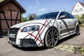 Extraordinary Custom Paint Job on Slightly Customized Audi S3