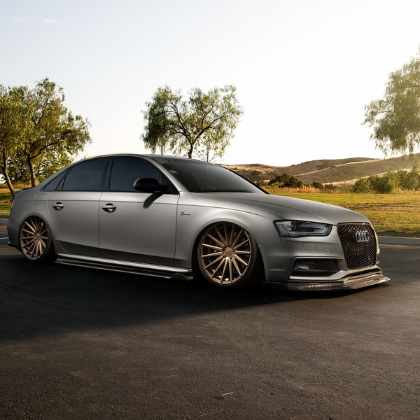 Audi S4 with Custom Enlaes Body Kit - Photo by Vossen