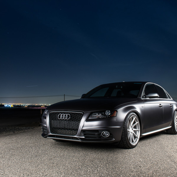 Flawless Matte Black Audi S4 - Photo by Avant Garde