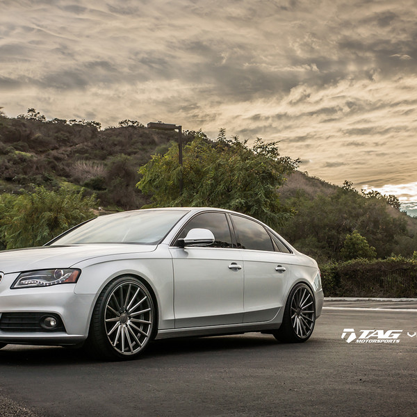 Custom Audi RS4 on Vossen Wheels - Photo by Vossen