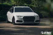 Clean Looking Audi S4 Takes Advantage of Contrasting Black Accents