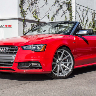 Candy Red Convertible Audi S5 Customized to Amaze