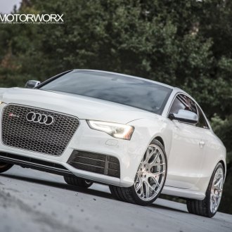 Fancy Look of Black Audi S5 Wearing Gloss Black Avant Garde Wheels ...