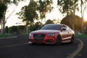 Matte Styling for Red Audi S5 Is Gorgeous to Look at