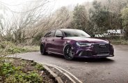 Attention-grabber Audi S6 Avant in Unique Purple Paintjob