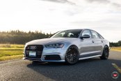 Truly Special Audi S6 Benefits from Custom Vossen Wheels