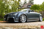 A Touch of Luxury: Mettalic Audi TT on Custom Rims