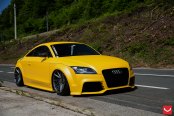 Cool Exterior Upgrades for Yellow Audi TT