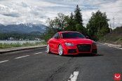 Racing Inspired Tuning for Red Audi TT RS