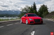 Racing Inspired Tuning for Red Audi TT RS