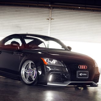 Audi TT Quattro With a Perfect Fitment on Avant Garde Rims