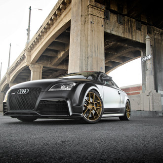 TT-S on Dark Gold Avant Garde M510 Wheels - Photo by Avant Garde
