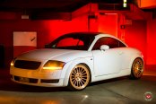 First Gen Audi TT Coupe on Forged Custom Wheels by Vossen