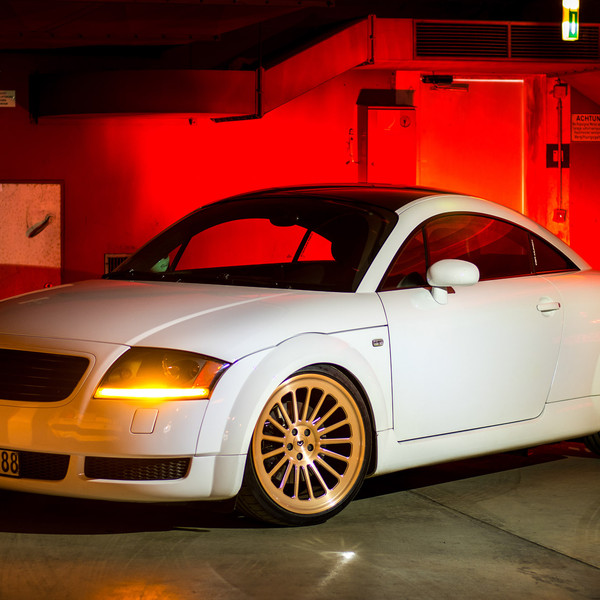 First Gen Audi TT Coupe on Forged Custom Wheels - Photo by Vossen