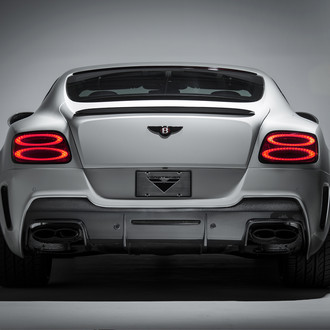 Stunning White Bentley Continental Reworked by Vorsteiner